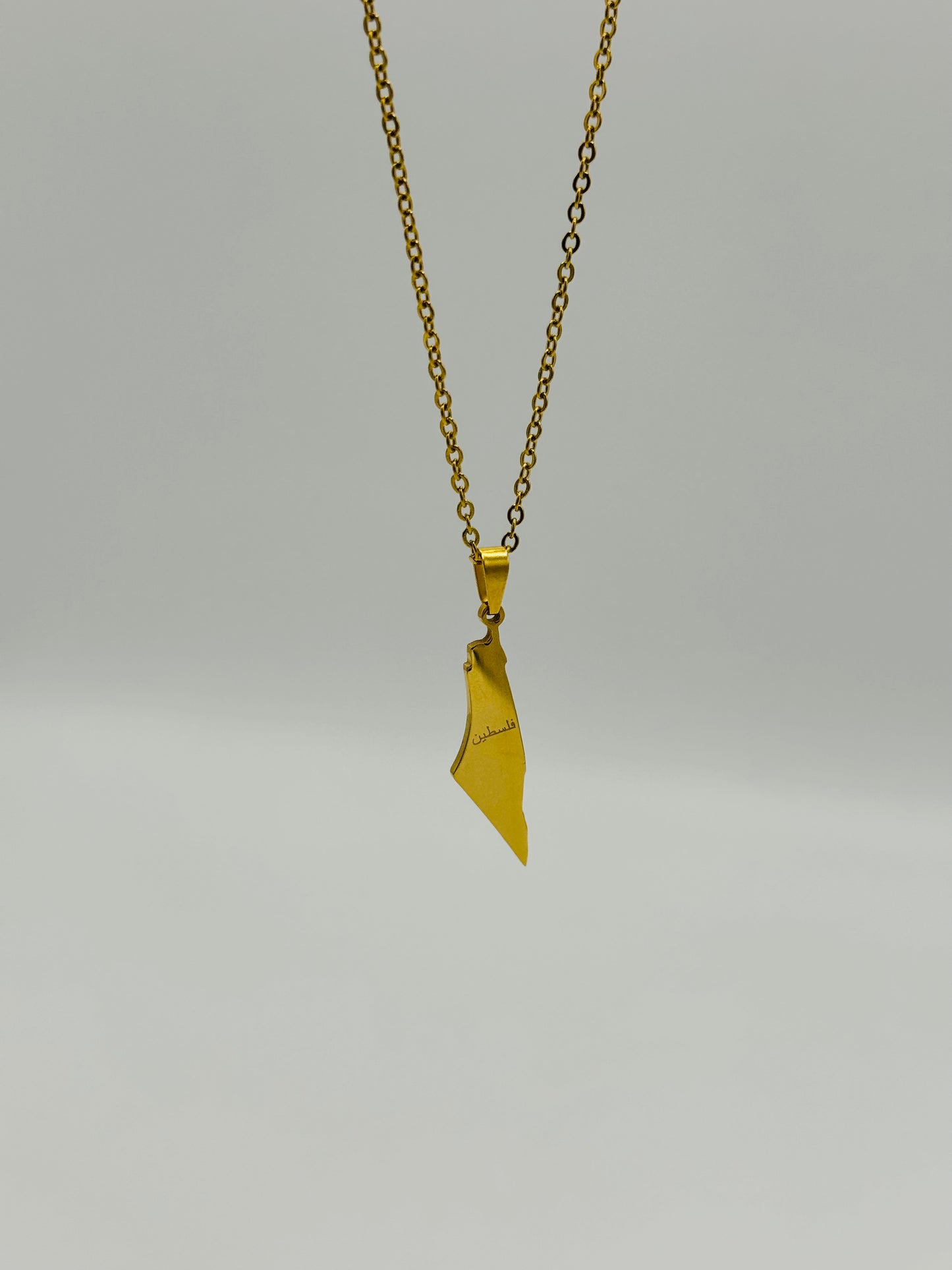 Palästina Halskette – Goldfarben