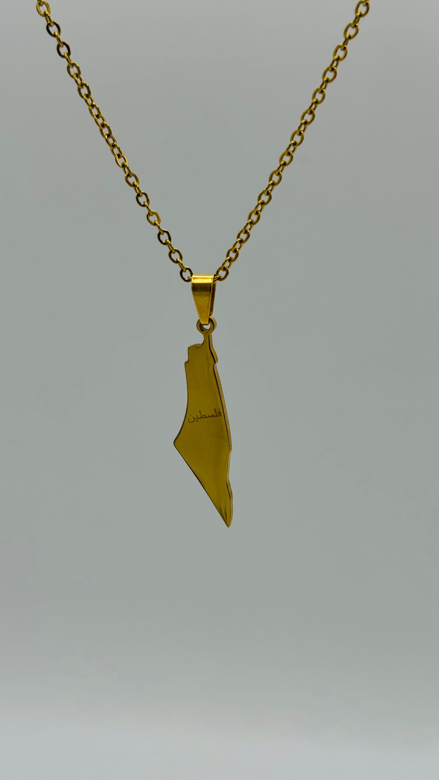 Palästina Halskette – Goldfarben