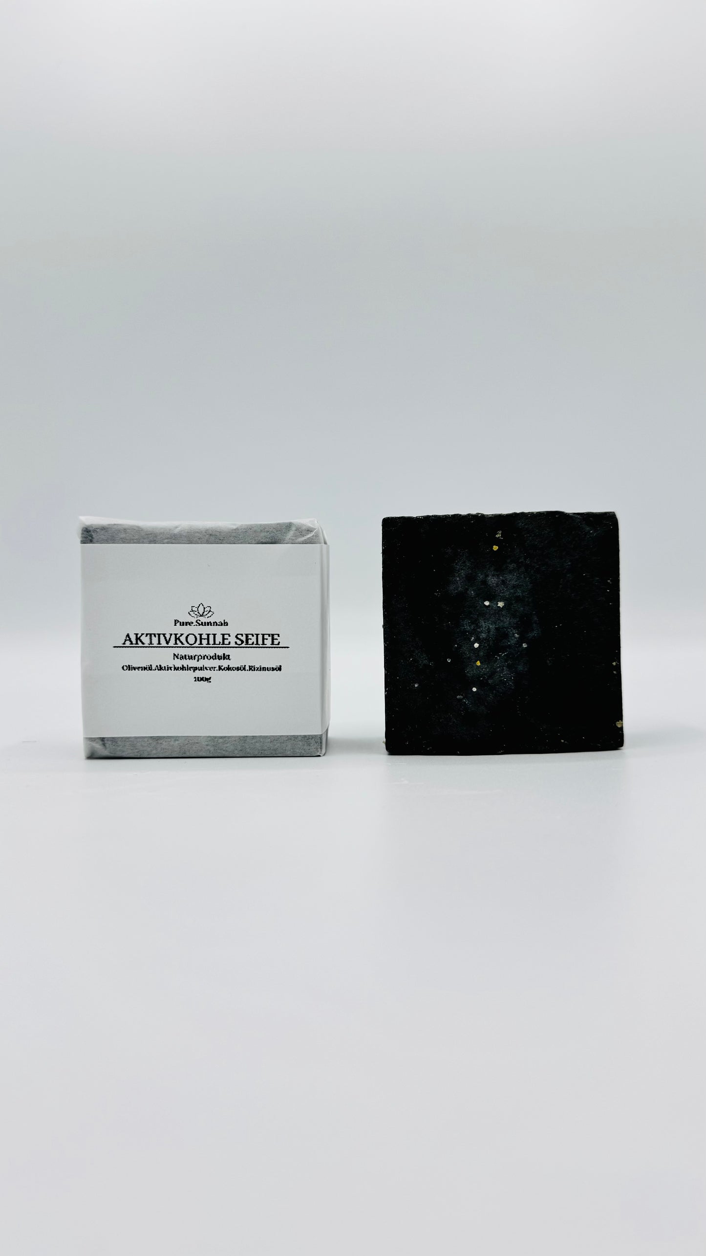 Aktivkohleseife – Naturseife (100g)