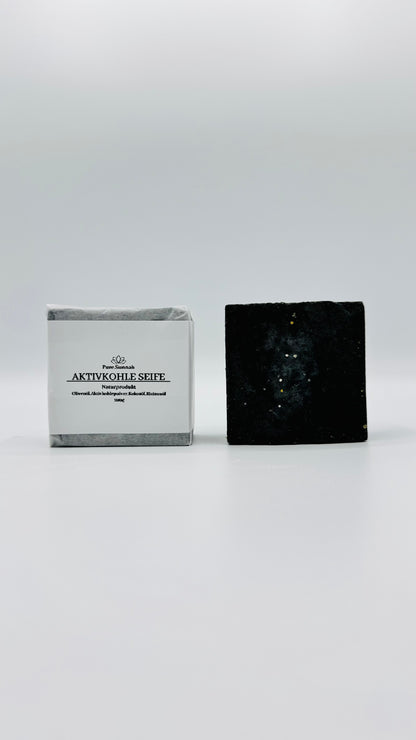 Aktivkohleseife – Naturseife (100g)