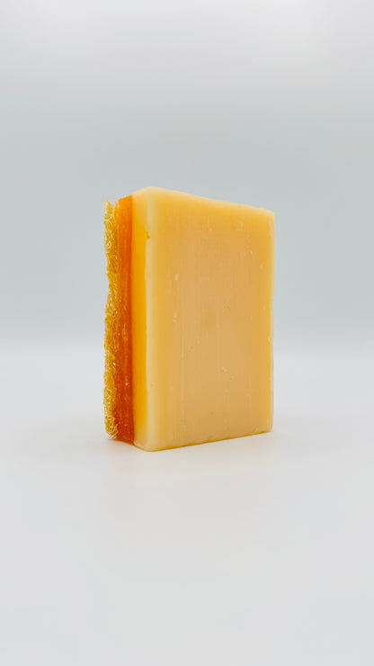 Honigseife mit Luffa – Naturseife 100g